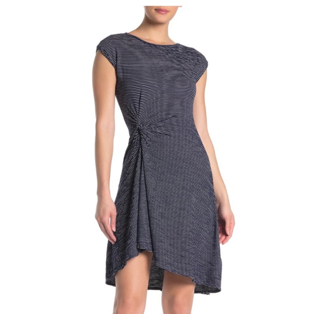 Max Studio twist front cap sleeve dress, medium